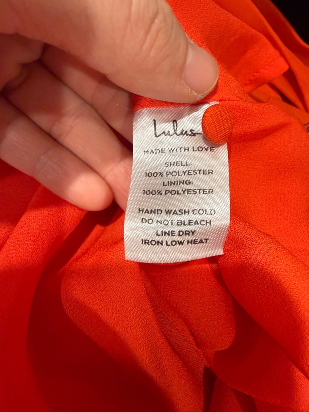 Lulu's Orange Floral Maxi Dress - Picture 9 of 9